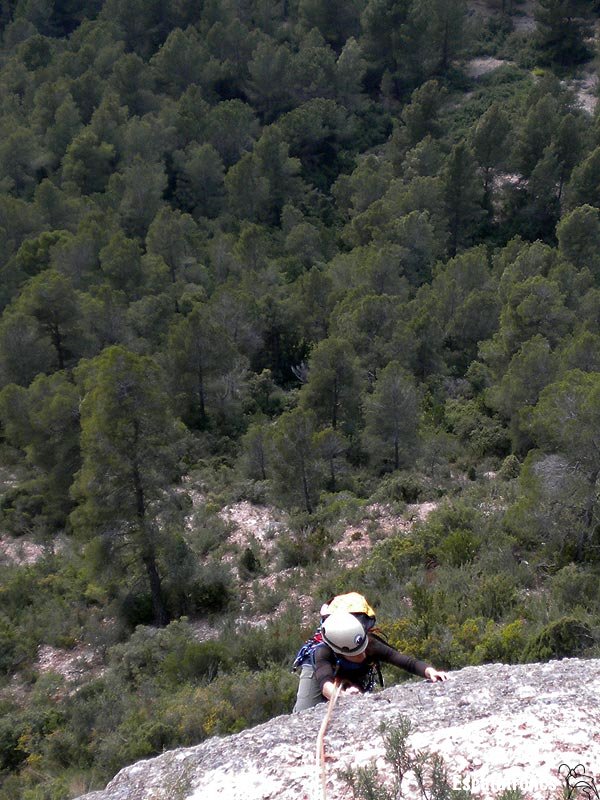 Darrers metres de la primera tirada